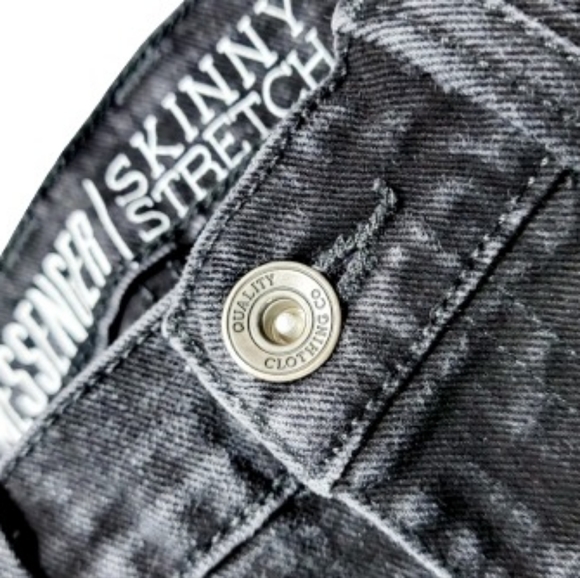 Black Skinny Jeans Size 30/30 - Picture 2 of 4